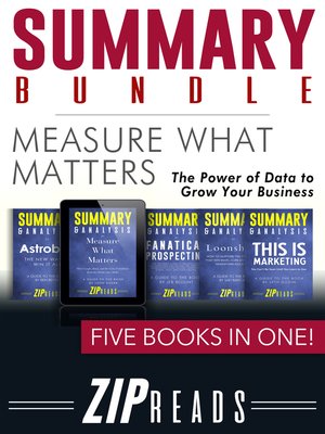 cover image of SUMMARY BUNDLE | Measure What Matters